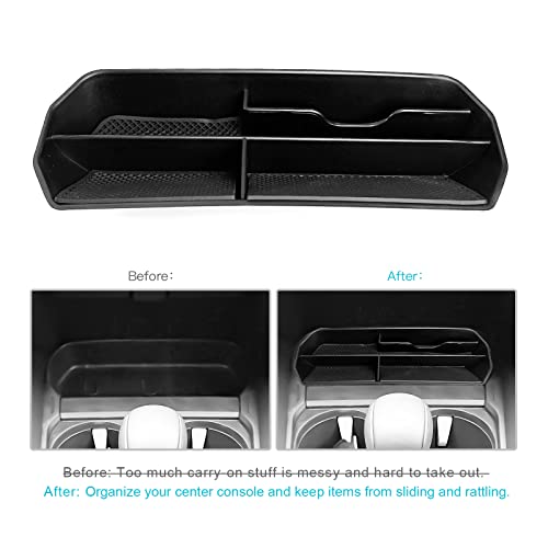 CDEFG 2023-2026 CX-50 Center Console Organizer for 2023 2024 2025 2026 Mazda CX-50 Central Console Tray Storage Box Secondary Tray Coin Container 2023-2026 CX50 Accessories (for Central Console) - color: For Central Console