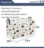 Sanjiaofeng Rectangular Kids Basket Magic Storage Bins,Ctue Storage Basket with Handles.Clothers,Books,Kid's Gifts Bins. (Magic) - color: Magic
