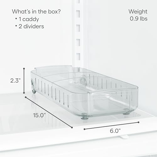 YouCopia RollOut Fridge Caddy, 6" Wide - size: 6" Wide