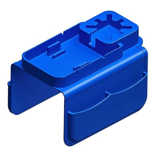 Silicone Sofa Armrest Tray Featuring Drink Holder and Side Pockets for Remote Phone and Snacks Storage Sofa Arm Tray Arm Organizers - color: lan she