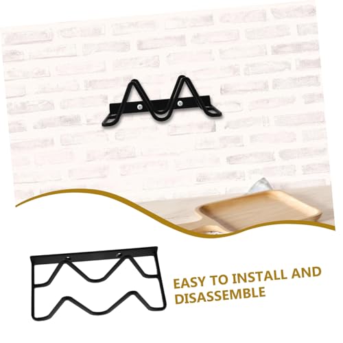 Rv Kitchen Organizer Pot Lid Rack with Cutting Board Holder - Wall Mounted 2-Tier Wire Storage Rack for Cabinet Doors Space Saving Pan Lid and Utensil Organizer