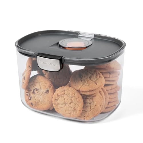 Progressive ProKeeper International Airtight Food Storage Container with Terracotta Disk for Freshness, Stackable & Dishwasher Safe, Ideal for Cookies, Baked Goods, & More, 5 Quart - size: 1-Piece, style: 5-Quart Prokeeper