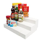 Dial Industries 3 Tier Adjustable Canned Goods Shelves for Kitchen Cabinet and Pantry Organization, Mega - size: Mega