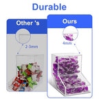 Laundry Pods Container with Spoon, Acrylic Candy Dispenser with 2 Lid, Dishwasher Pod Holder, Laundry Detergent Container, Laundry Organization for Laundry Room, kitchen, Office Used- Stand, 1pcs - color: 1pack