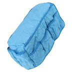 Arm Chair Armrest Covers with Pocket Sofa Covering Organizer, Couch Remote Control Holder for Living Room Couch, Side Bag Armrest Storage Caddy with Non Woven (Blue)