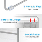 Cirhy Kitchen Wrap Organizer, Expandable Pantry Organizers and Storage, 3-Tier Foil and Plastic Wrap Organizer for Cabinet, Adjustable Shelf for Tin Foil, Ziplock Box, Saran Wrap (9.8-15.6") - style: Foil and Wrap Organizer-1pcs
