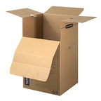 Bankers Box Tall Wardrobe Box 3 Pack, Tape-Free Design, 24" x 24"x 40"(7710501) - style: Tape-Free Large