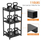 3-Tier Expandable Storage Shelves, 110LBS Heavy Duty Metal Shelving Unit, Adjustable Laundry Room Organization and Storage Shelf Rack,Ideal Narrow Bathroom Kitchen Laundry Room Organizer,Free-Standing - size: 3 Tier：11.8"D x 15.8"W x 31.5"H