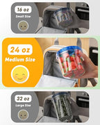 BiuLeon 12 Pack-24 oz Freezer Storage Containers, Plastic Food Storage Containers with Twist Top Lids, BPA Free and Reusable Soup Containers with Lids, Leakproof/Microwave/Dishwasher Safe - color: 12Pack-24oz