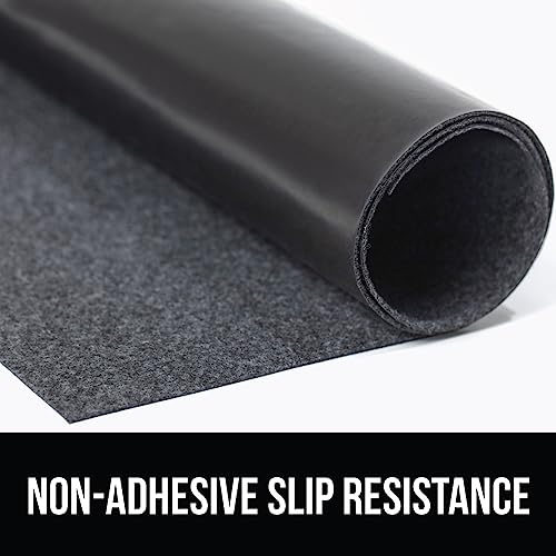 GORILLA GRIP LeakGuard Non-Adhesive Under Sink Mat for Kitchen Cabinet, 24x40, Waterproof Quick Dry Shelf Liner, Durable Absorbent Felt Mats for Bathroom Sinks, Cabinets, Dresser, Easy Trim, Charcoal - color: Charcoal, size: 24"W x 40"L