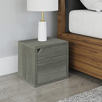 Way Basics Closet Organizer and Storage - Modular Connect Door Cube (Tool-free Assembly) - color: Grey