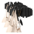Umbra Picket Rail Hook for Entryways, Black (Pack of 3) - color: Black, size: 5-Hook (Pack of 3)