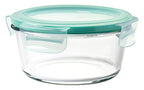 OXO Good Grips 4 Cup Smart Seal Leakproof Glass Round Airtight Food Storage Container - size: 4 Cup