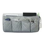 ITODA Sofa Armrest Organizer Armchair Caddy Home Hanging Recliner Sorting Waterproof Holder with 14 Pockets TV Remote Control Holder Storage Bag for Magazine, Phone, Books
