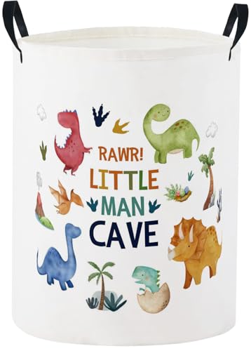 Baby Laundry Basket Baby Nursery Hamper Kids Laundry Basket Toy Storage Bin for Boys Room Decor Gift Baskets for Bedroom Bathroom(Dinosaur) - color: Dinosaur
