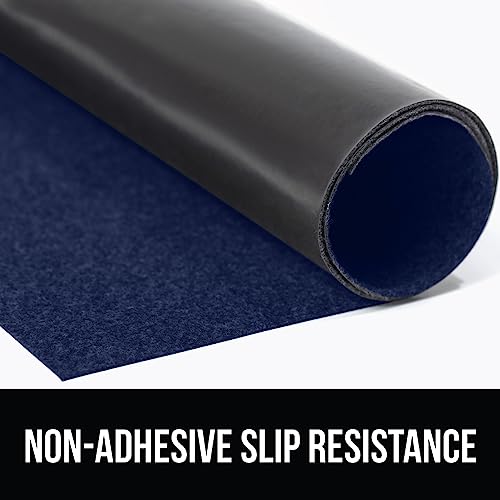GORILLA GRIP LeakGuard Non-Adhesive Under Sink Mat for Kitchen Cabinet, Waterproof Quick Dry Shelf Liner, Durable Absorbent Felt Mats for Bathroom Sinks, Cabinets, Dresser, Easy to Trim, 24x24 Navy - color: Navy, size: 24"W x 24"L