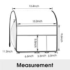 Joywell Sofa Armrest Organizer Couch Armchair Caddy Remote Control Holder for Recliner Non Slip TV Remote Caddy with 6 Pocket Storage for Magazine, Tablet, Phone, iPad, Brown