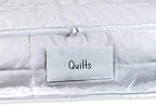 Masirs Clear Underbed Storage Bag, Durable Vinyl Material to Shield Your Contents from Dust, Dirt and Moisture, Easy Gliding Zipper for Easy Access and Label Pocket for Easy Identification, (2-Pack) - size: Under-Bed Storage Bag