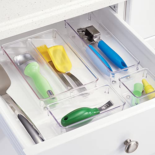 iDesign - 52930 EMW6134167, Medium, Clear - size: 4 x 12 x 3, style: Pack of 1