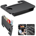 2-in-1 Steering Wheel Desk - Steering Wheel Tray Table with Seat Gap Filler Organizer | Car Food Tray for Driver | Car Desk for Laptop & Eating - Work Road Trip Essentials Accessories - style: Steering Wheel Tray