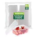 Freshware Food Storage Containers [50 Set] 25 oz Plastic Deli Containers with Lids, Slime, Soup, Meal Prep Containers, BPA Free, Stackable, Leakproof, Microwave, Dishwasher and Freezer Safe - size: 25 oz - 50-Sets