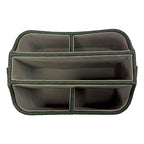 UnionBasic Rotating Desk Organizer, 360 Desk Spinning Caddy, Desktop TV Guide/Mail/Media/Remote Controller Holder Organizer, Woven Green - color: Woven Green
