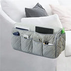 ITODA Sofa Armrest Organizer Armchair Caddy Home Hanging Recliner Sorting Waterproof Holder with 14 Pockets TV Remote Control Holder Storage Bag for Magazine, Phone, Books