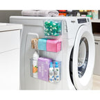 iDesign Magnetic Small Clear Plastic Organizer Bins for Laundry Room Storage - 2-Pack - size: Small, style: Pack of 2