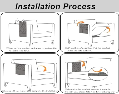 Ntomtuex Sofa Armchair Caddy Remote Control Holder with Water Bottle for Couch Recliner, Armrest Organizer with 7-Pocket Design for Magazines, Eyeglasses, iPad, Phone, Khaki - color: Khaki