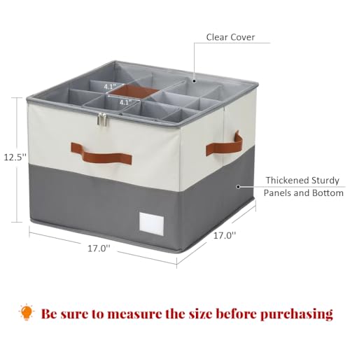 Shoe Organzier for Cloest - 2pack Adjustable Shoe Storage Box Fits 8-16 pairs,shoe Bin with Pop-Up dividers,Space Saver shoes Box organizer with Clear Dust Cover,Foldable shoe Cubby Storage Containers - color: White&Gray, size: 2pack