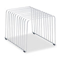 Fellowes Desktop Organizer, 11 Sections, 9" x 11.375" x 8", Wire, Silver (72012) | (72012) - size: 1 Count (Pack of 1)