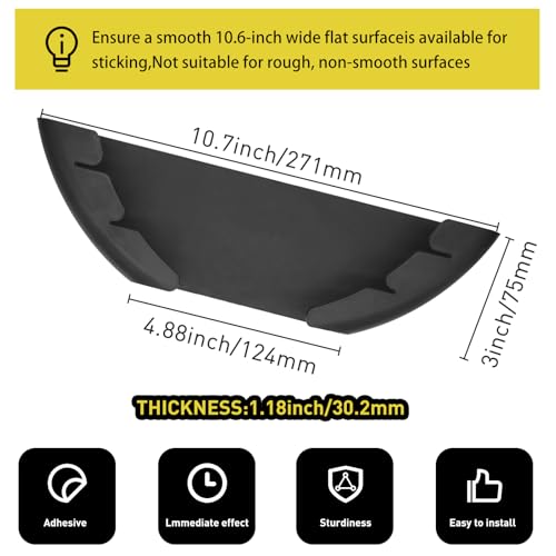 Universal Pot Lid Organizer for Cabinet, 5 Pcs Pan Lids Organizers Inside Cabinet Door Wall Mount Pots Top Storage Rack Holder for Kitchen, Fits 6" to 13.5" (5pcs black) - color: 5pcs black