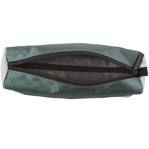 Five Star Pencil Pouch, Pen Case, 9-Pocket Zipper Pouch, Storage Organizer for School Supplies Earbuds Chargers Cables Makeup, Green/Juniper (500214F-ECM) - color: Green/Juniper, size: 8"L x 4"W x 3"H