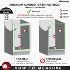 Rev-A-Shelf 11" Pullout Kitchen Cabinet Storage Organizer Slide Out Pantry Spice Rack with Adjustable Shelves for 11.5" W Cabinet Opening, 448-BC-11C - size: 11"W"