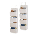 Delta Children GAP babyGap 2-Pack Over the Door Storage Organizer with 4 Pockets, Tan - color: Tan