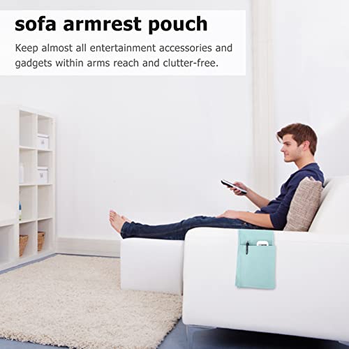 Sofa Side Storage Bag Couch Organizer Armrest Storage Organizer Pouch Pocket