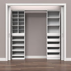 ClosetMaid Modular Storage Shelf Unit with 3 Shelves, White - color: White