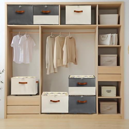 Foyego Shoe Organizer for Closet, 2 Pack Shoe Storage Organizer with Wheels and Adjustable Dividers, Stackable Shoe Storage Box with Clear Cover, Closet Shoe Organizer Fits up to 16-32 Pairs, Gray - color: Gray, size: 17"L x 17"W x 12 ½"H-2 Pack