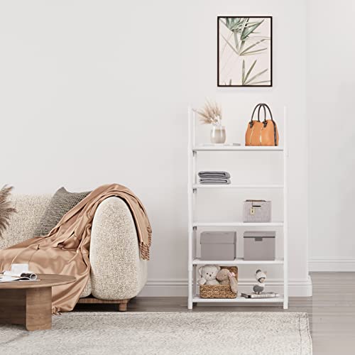 5-Tier Small Shoe Rack, Metal Stackable Kids Shoe Shelf Storage Zapateras Organizer,Narrow Shoe Rack Sturdy for Closet Hallway Entryway Living Room Bedroom (White) - size: 5-White