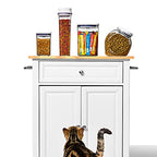 OXO Good Grips Pet Food Dispenser - 4.5 Qt/4.25 L |Ideal for up to 4lbs of Dog Food or 3.5lbs of Cat Food | Airtight Dog and Cat Food Storage Container | BPA Free - size: Pet POP 4.5 Qt