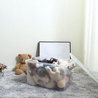 Citylife 6 Packs 58.1 QT Plastic Storage Bins with Lids Large Stackable Storage Containers for Organizing Clear Storage Box for Garage, Closet, Classroom, Kitchen - size: 6 Packs-58.1 QT