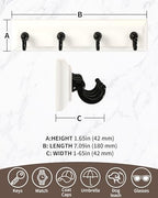 CypherX Key Holder Wall Mount (White-S) - color: White-S
