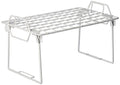 Whitmor Wire Grid Stacking Shelf Small, White - size: 1-TIER, 7"L x 12"W x 7"H