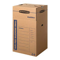 Bankers Box Short Wardrobe Box 3 Pack, Tape-Free Design, 20-in x 20-in x 34-in (7710401) - style: Tape-Free Small