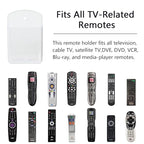 2 Pcs Remote Control Holder Wall Mount, TV Controller Holder, Self Adhesive Remote Holder, Wall Pen Holder Storage Accessories for Home Office School（Clear） - color: Clear&2Pcs