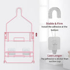 TreeLen Shower Caddy Pink, Large Shower Racks for Inside Shower, Pink Bathroom Organizer, Gift for Girlfriend - color: B-Pink