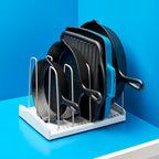 YouCopia StoreMore Cookware Rack with Tall Steel Wires, Adjustable Pan and Lid Organizer for Kitchen Cabinet Storage, Classic Edition - size: Classic Edition