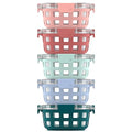 Ello Duraglass 3.4 Cup Round Meal Prep Sets 10Pc, 5 Pack Set- Glass Food Storage Container with Silicone Sleeve and Airtight BPA-Free Plastic Lids, Dishwasher, Microwave, and Freezer Safe, Melon - color: Melon Rounds, size: 3.4 Cup