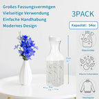 Detergent Storage, 1.5 L Large Capacity Detergent Powder Storage Box, Detergent Box, Detergent Container, 3 pcs,For Detergent, On Fabric Softener Storage