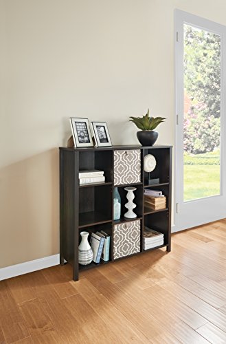 ClosetMaid BR & Name Internal 16058 Premium Adjustable 9-Cube Organizer, Black Walnut - color: Black Walnut, size: 9-Cube